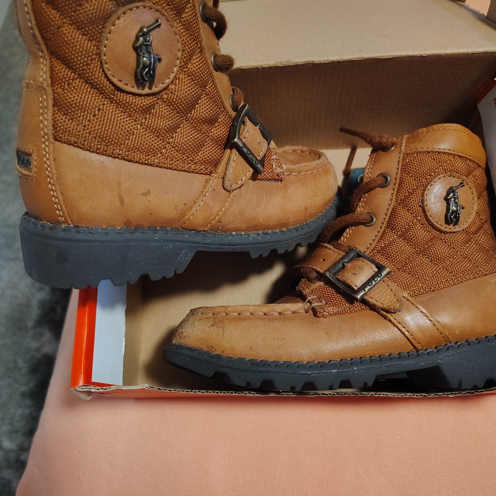 Polo by Ralph Lauren Boy's Brown Boots